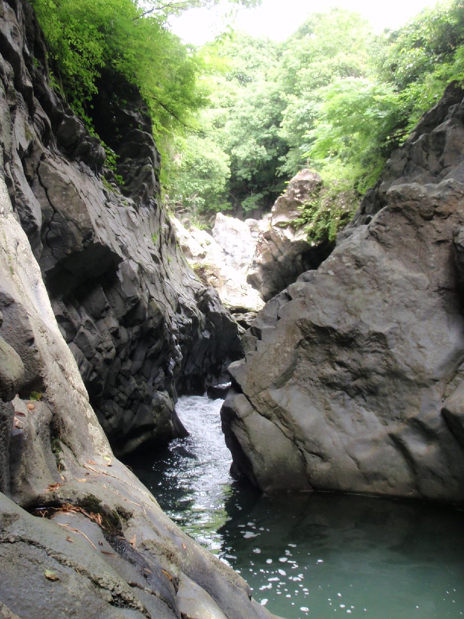 景ヶ島渓谷F2上部