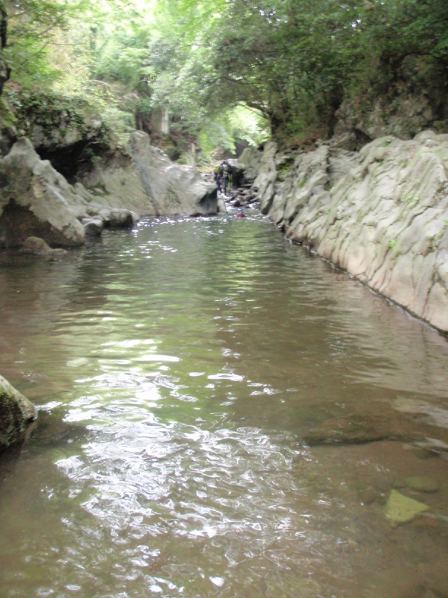 景ヶ島渓谷遡行
